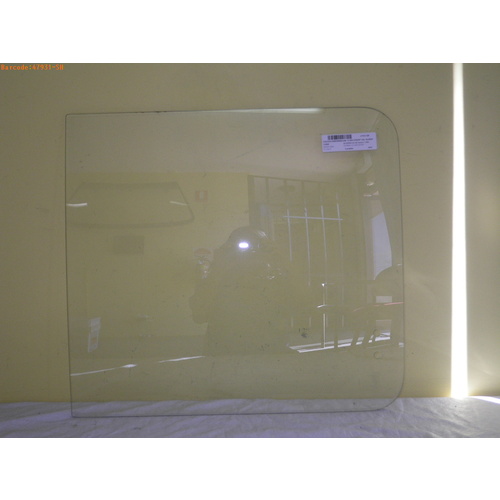 FORD ECONOVAN JG/JH - 5/1984 TO 7/2006 - SWB/MWB/LWB VAN - DRIVERS - RIGHT SIDE MIDDLE SLIDING GLASS (FRONT PIECE) 555w X 505h  - (Second-hand)