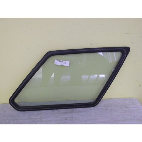 suitable for TOYOTA COROLLA KE70 - 3/1980 to 1985 - 5DR WAGON - DRIVERS - RIGHT SIDE CARGO GLASS - (SECOND-HAND)