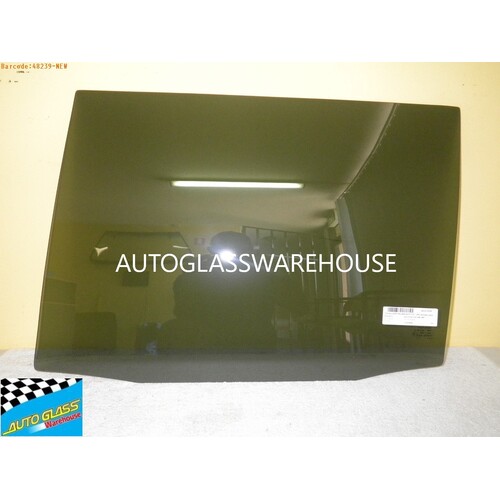 suitable for TOYOTA KLUGER GSU40R - 8/2007 TO 3/2014 - 5DR WAGON - PASSENGERS - LEFT SIDE REAR DOOR GLASS - PRIVACY GREY - NEW