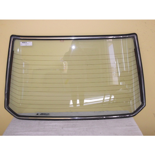 suitable for TOYOTA T-18 TE72 - 1979 to 1983 - 2DR COUPE - REAR WINDSCREEN GLASS - (Second-hand)