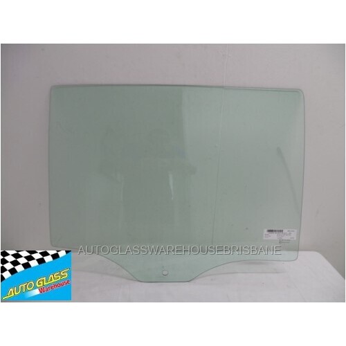 MAZDA BT50 - 10/2011 TO 8/2015 - 4DR DUAL CAB - DRIVERS - RIGHT SIDE REAR DOOR GLASS - GREEN - NEW