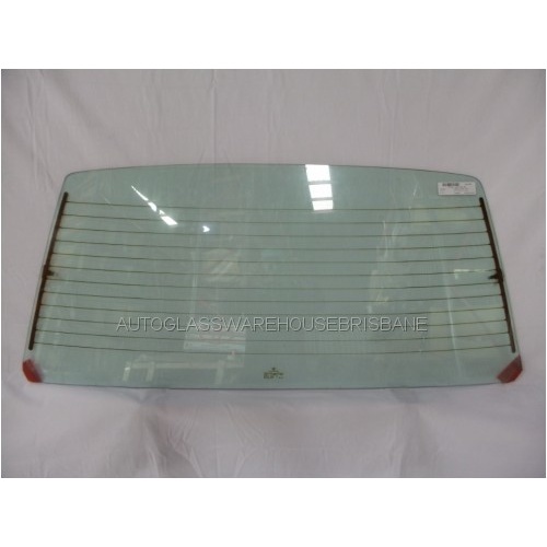 suitable for TOYOTA COROLLA KE70 - 3/1980 to 1985 - 5DR WAGON - REAR WINDSCREEN - GREEN - 1160w X 513h - NEW