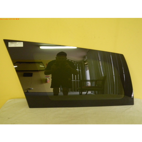 GREAT WALL X240 H3/H5 - 10/2009 to 12/2014 - 4DRWAGON - PASSENGERS - LEFT SIDE REAR CARGO GLASS - PRIVACY GREY - NEW