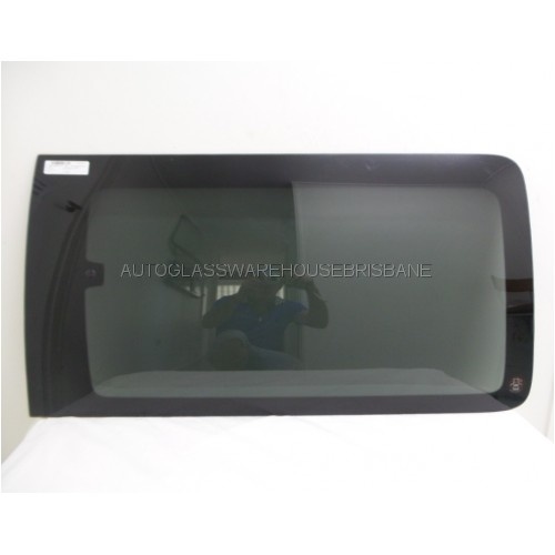 NISSAN ELGRANDE E51 IMPORT - 1/2002 to 1/2011 - VAN - DRIVERS - RIGHT SIDE REAR DOOR GLASS (SLIDING DOOR) WITH FITTING - (SECOND-HAND)