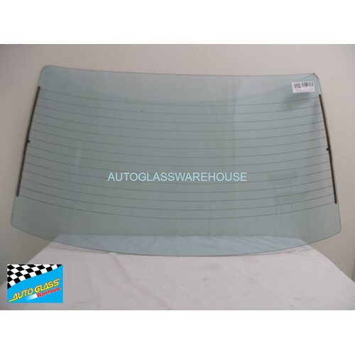 suitable for TOYOTA CELICA RA40 - 1/1978 to 10/1981 - 2DR COUPE - REAR WINDSCREEN GLASS - (1230 X 630) - (SECOND-HAND)