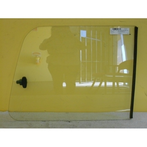 suitable for TOYOTA HIACE RH20/RH32 - 5/1977 to 12/1982 - SWB VAN - RIGHT SIDE REAR SLIDER (REAR GLASS) - 472H X 612W - (Second-hand)