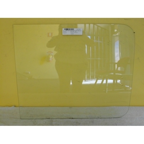 suitable for TOYOTA HIACE RH20/RH32 - 5/1977 to 12/1982 - SWB VAN - RIGHT SIDE REAR SLIDING UNIT - FRONT PIECE GLASS - 475mm HIGH x 555mm WIDE - NEW