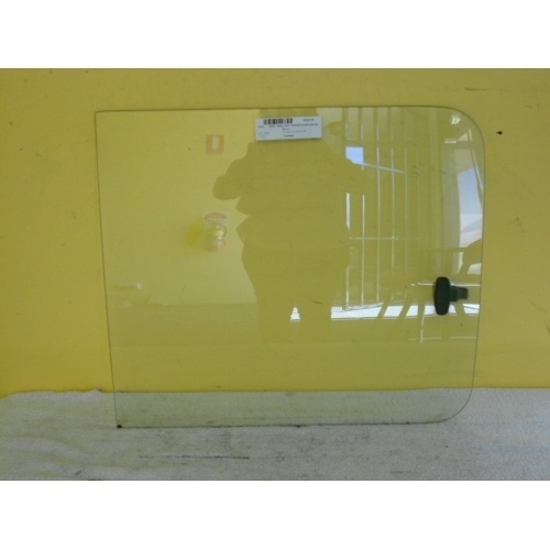 suitable for TOYOTA HIACE RH20/RH32 - 5/1977 to 12/1982 - VAN - LEFT SIDE SLIDER (REAR GLASS) 538mm x 474mm - (Second-hand)