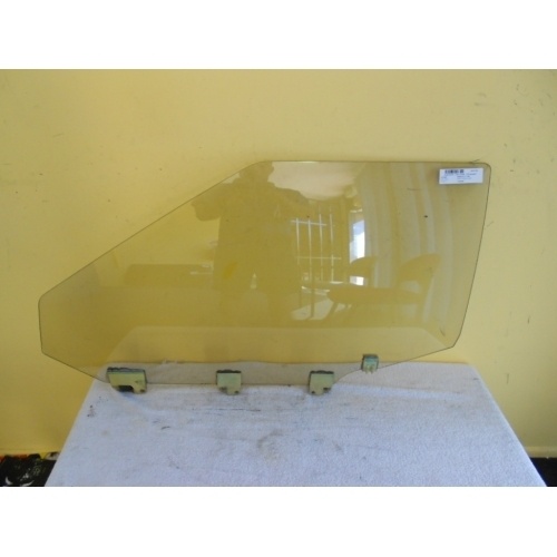 SUBARU VORTEX - 2DR COUPE 7/85>12/89 - LEFT SIDE FRONT DOOR GLASS (BRONZE) - (Second-hand)