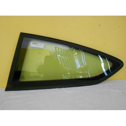 FORD FIESTA WS/WT - 1/2009 to CURRENT - 3DR HATCH - PASSENGERS - LEFT SIDE OPERA GLASS - ENCAPSULATED - BLACK MOULD) - (Second-hand)