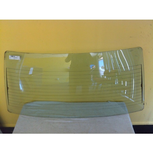 suitable for TOYOTA TARAGO TCR10 - 9/1990 to 6/2000 - WAGON - REAR WINDSCREEN GLASS - 590 X 1240mm - NEW