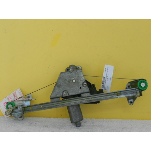 HOLDEN VECTRA JR - JS - 7/1997 to 12/2002 - 5DR HATCH - DRIVERS - RIGHT SIDE REAR WINDOW REGULATOR - ELECTRIC - (Second-hand)