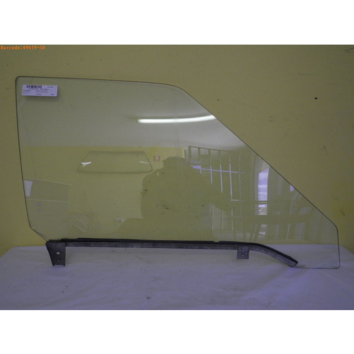 MITSUBISHI SIGMA GE/GH - 10/1977 to 2/1982 - 4DR SEDAN - DRIVERS - RIGHT SIDE FRONT DOOR GLASS (780MM) - (Second-hand)