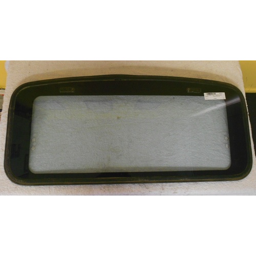 suitable for TOYOTA TARAGO YR22 - 2/1983 to 8/1990 - VAN - SUNROOF GLASS (420MM X 940MM) - (Second-hand)