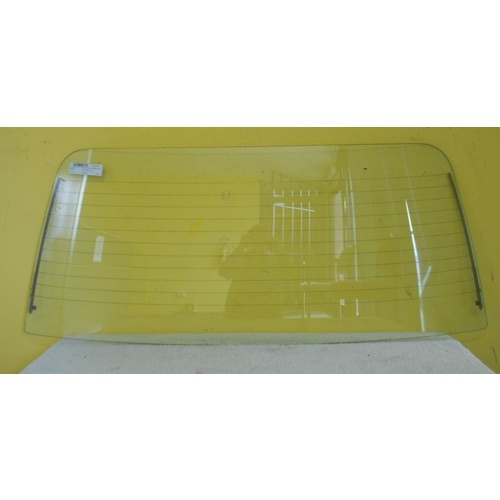 HONDA CIVIC EB1 - 1972 to 1979 - 4DR SEDAN - REAR WINDSCREEN GLASS (488 x 1164) - (Second-hand)