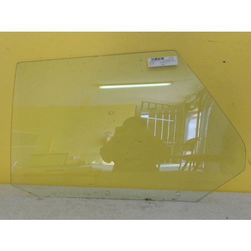 CHRYSLER VALIANT VH-VJ-VK-CL-CM CHARGER - 1/1971 to 1/1981 - 5DR WAGON - PASSENGERS - LEFT SIDE REAR DOOR GLASS - CLEAR - (Second-hand)