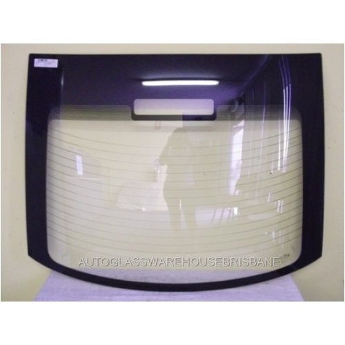 HYUNDAI ELANTRA XD - 10/2000 to 8/2006 - 5DR HATCH - REAR WINDSCREEN GLASS - HEATED, WITH ANTENNA - NEW
