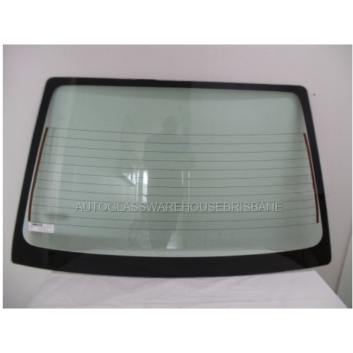 HYUNDAI EXCEL X2 - 2/1990 to 8/1994 - 3/5DR HATCH - REAR WINDSCREEN GLASS - (NO WIPER HOLE) - NEW