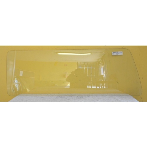 suitable for TOYOTA HIACE RH20 - 5/1977 to 12/1982 - MWB VAN - LEFT SIDE REAR FIXED GLASS (1160 x 404) - (Second-hand)