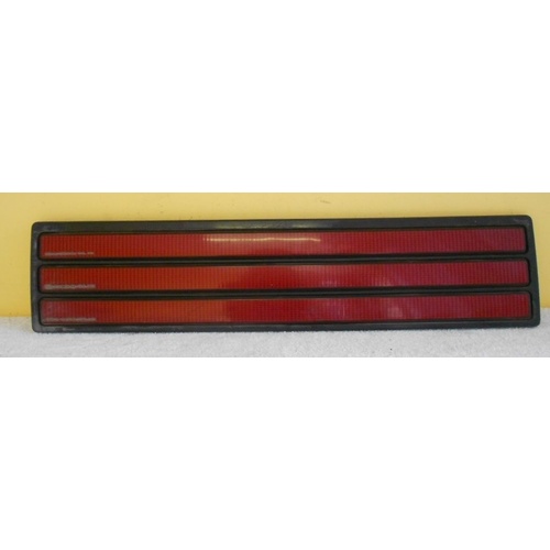 FORD LASER KB - 3 DOOR HATCH 1983 TO 1985  REAR BOOT GARNISH  (Genuine) - (Second-hand)