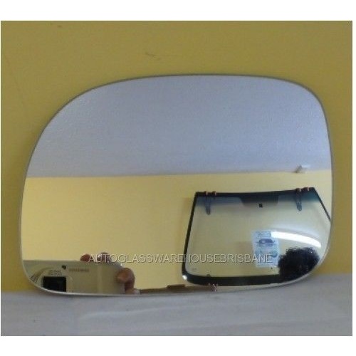 CHRYSLER GRAND VOYAGER NS LWB - 3/1997 to 4/2001 - 5DR WAGON - PASSENGER - LEFT SIDE MIRROR - FLAT GLASS ONLY - 174MM X 121MM - NEW
