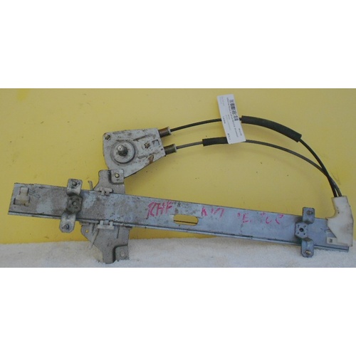 KIA MENTOR LR - DRIVERS - RIGHT SIDE FRONT WINDOW REGULATOR - MANUAL - (CALL FOR SIZES) - (Second-hand)