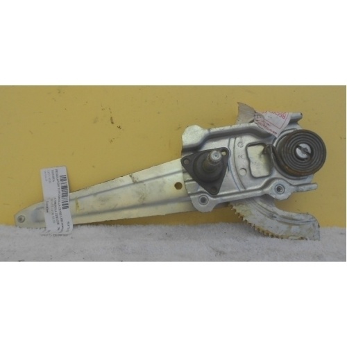 suitable for TOYOTA COROLLA-ZE152 - SED/HAT 12/01>4/07  LEFT REAR DR-MANUAL WINDOW REGULATOR - (SECOND-HAND)