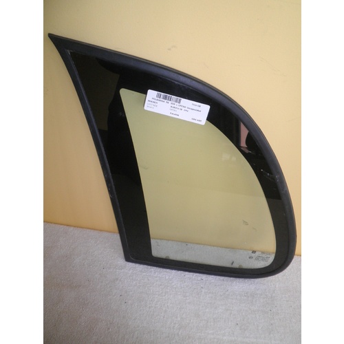 HOLDEN BARINA SB - 4/1994 to 12/2000 - 5DR HATCH - PASSENGERS - LEFT SIDE  REAR OPERA GLASS -ENCAPSULATED - GREEN - NEW