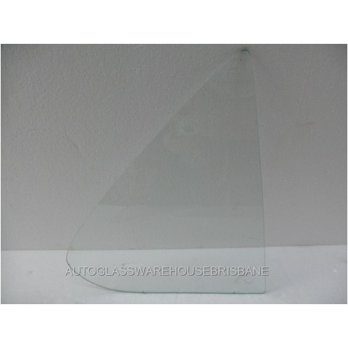 HOLDEN TORANA LH/LX/UC - 5/1974 to 1/1980 - 4DR SEDAN - DRIVER - RIGHT SIDE REAR QUARTER GLASS - CLEAR - NEW - MADE TO ORDER