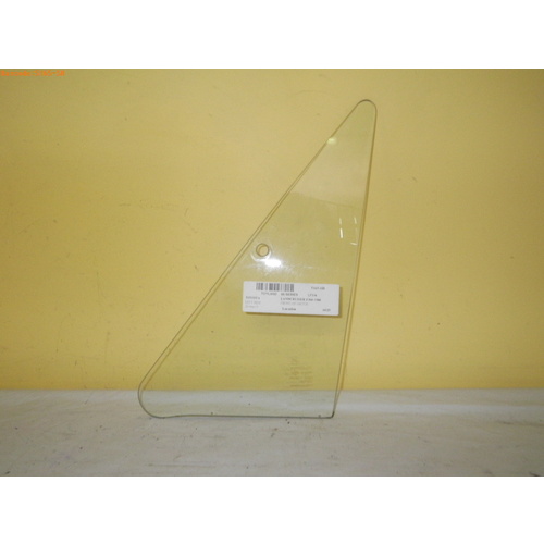 suitable for TOYOTA LANDCRUISER 60 SERIES - 8/1980 to 5/1990 - WAGON - LEFT SIDE FRONT QUARTER GLASS - NEW