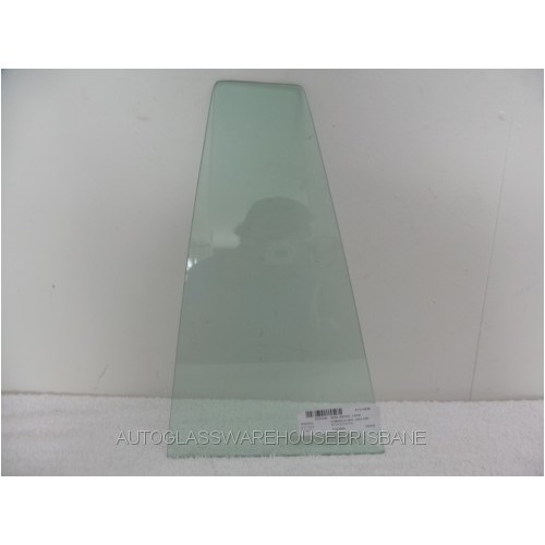 suitable for TOYOTA COROLLA AE92/AE94 - 6/1989 to 8/1994 - 5DR HATCH - PASSENGERS - LEFT SIDE REAR QUARTER GLASS - GREEN - NEW
