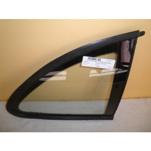 suitable for TOYOTA CELICA ST184 - 12/1989 to 2/1994 - 2DR COUPE - DRIVER - RIGHT SIDE OPERA GLASS - (SECOND-HAND)