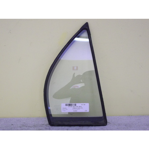 suitable for TOYOTA COROLLA AE101/AE102 - 9/1994 to 10/1998 - 4DR SEDAN - DRIVERS - RIGHT SIDE REAR QUARTER GLASS - GREEN - NEW