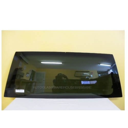 suitable for TOYOTA PRADO 95 SERIES - 7/1996 to 1/2003 - 5DR WAGON - REAR WINDSCREEN GLASS - HEATED - PRIVACY TINT - NEW - CALL FOR STOCK - LIMITED