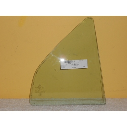 MITSUBISHI LANCER CE - 6/1996 to 8/2003 - 4DR SEDAN - DRIVERS - RIGHT SIDE REAR QUARTER GLASS - GREEN - NEW
