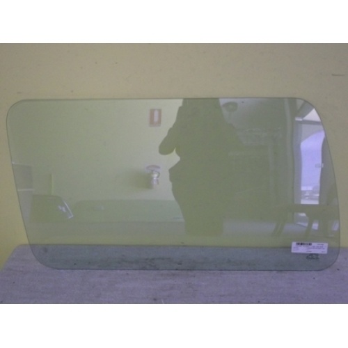 suitable for TOYOTA LANDCRUISER 80 SERIES - 5/1990 to 3/1998 - 5DR WAGON - LEFT SIDE REAR CARGO GLASS - ONE PIECE - NEW