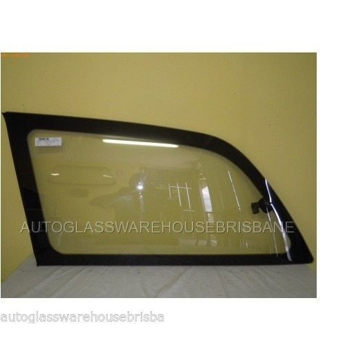 suitable for TOYOTA TARAGO TCR10 - 9/1990 to 6/2000 - WAGON - PASSENGERS - LEFT SIDE FLIPPER REAR GLASS - NEW