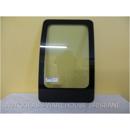 HOLDEN RODEO TF/G6/R7/R9 - 7/1988 to 12/2002 - 2DR SPACE CAB - DRIVERS - RIGHT SIDE REAR FLIPPER GLASS - NEW - CALL FOR STOCK