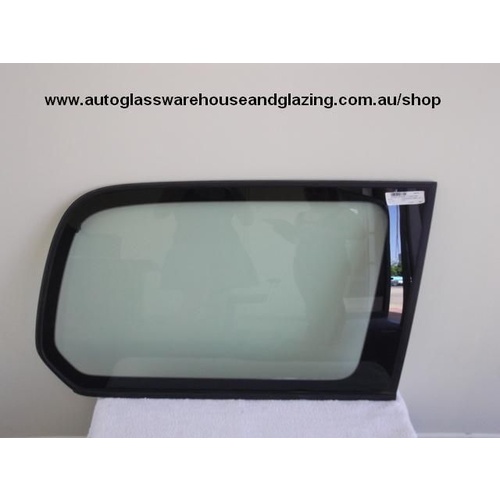 suitable for TOYOTA LANDCRUISER 100 SERIES- 3/1998 to 10/2007 - 5DR WAGON - RIGHT SIDE CARGO GLASS - ENCAPSULATED - (Second-hand)