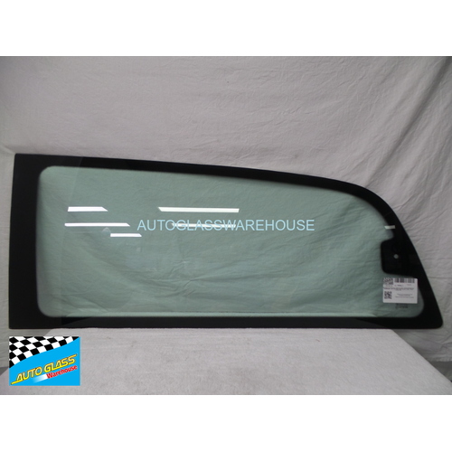 MERCEDES VITO/VIANO 639 - 4/2004 TO 12/2014 - PEOPLE MOVER VAN - PASSENGERS - LEFT SIDE REAR CARGO GLASS - XLWB - 1 HOLE (1275w) - NEW
