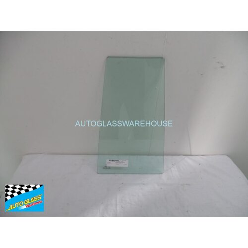 suitable for TOYOTA LANDCRUISER 60 SERIES - 8/1980 to 5/1990 - WAGON - DRIVERS - RIGHT SIDE REAR DOOR QUARTER GLASS - (Second-hand)