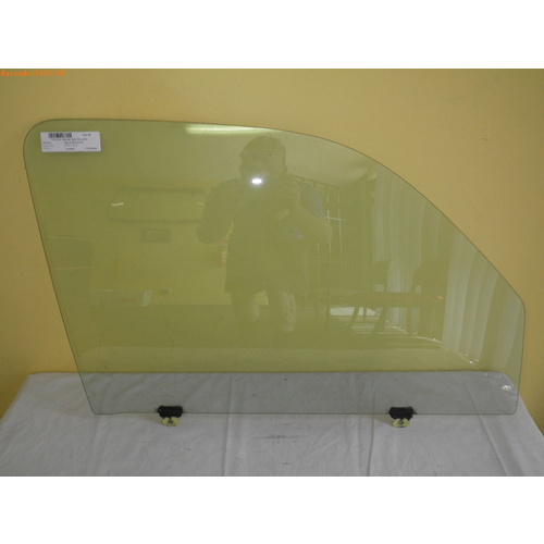 suitable for TOYOTA HILUX RZN140 - 11/1997 to 03/2005 - 2 DR UTE/SINGLE/XTRA CAB - DRIVERS -  RIGHT SIDE FRONT DOOR GLASS - WITHOUT VENT - GREEN - NEW