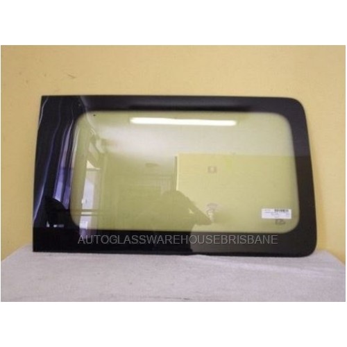 HOLDEN COMBO XC - 9/2002 to 12/2012 - 2DR VAN - RIGHT SIDE FRONT CARGO FIXED GLASS - BONDED - GREEN - NEW