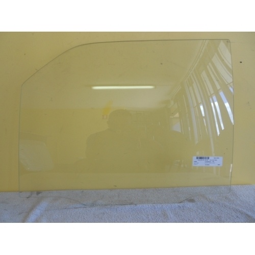 FORD COURIER PC/PD - 2/1985 TO 1/1999 - UTILITY - LEFT SIDE FRONT DOOR GLASS (1/4 TYPE) - CLEAR - NEW
