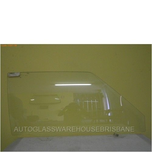 FORD LASER KA - 3/1981 to 3/1983 - 3DR HATCH - DRIVERS - RIGHT SIDE FRONT DOOR GLASS - (Second-hand)