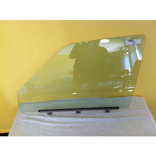 HOLDEN GEMINI RB - 5/1985 to 1988 - 4DR SEDAN - LEFT SIDE FRONT DOOR GLASS - NEW