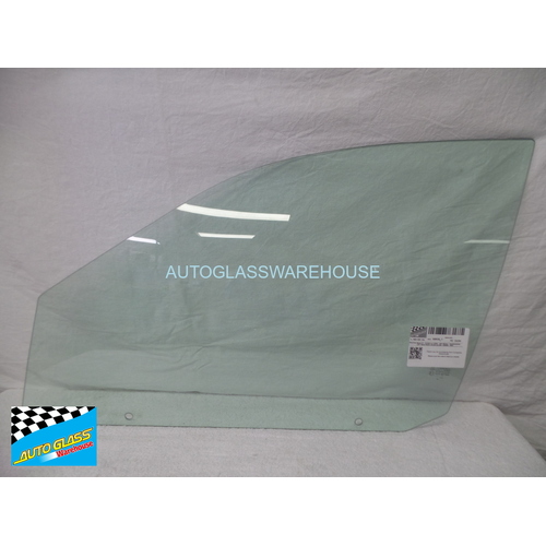 PROTON WAJA CF - 12/2001 to 1/2006 - 4DR SEDAN - PASSENGERS - LEFT SIDE FRONT DOOR GLASS - GREEN - NEW