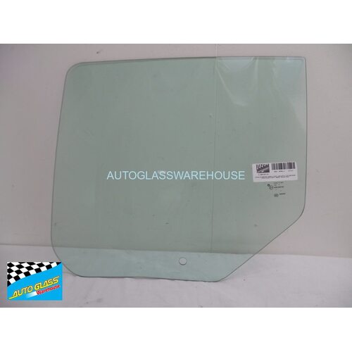 DODGE CALIBER PM - 8/2006 to 12/2011 - 5DR HATCH - PASSENGERS - LEFT SIDE REAR DOOR GLASS (1 HOLE) - GREEN - NEW