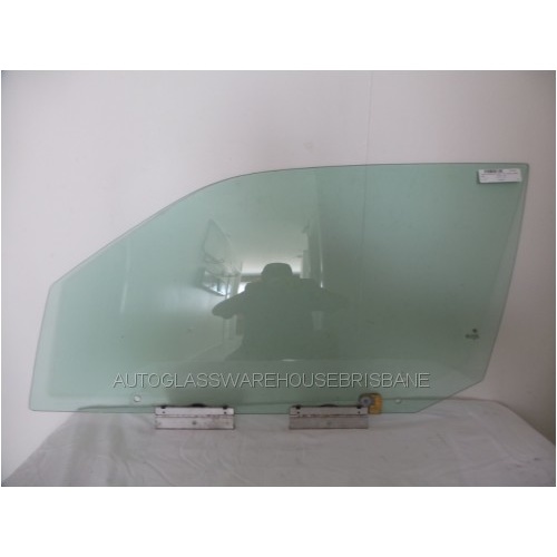 BMW 3 SERIES E36 - 5/1992 to 1/1999 - 2DR COUPE - PASSENGERS - LEFT SIDE FRONT DOOR GLASS ONLY - (4 HOLES) NO FITTINGS - NEW