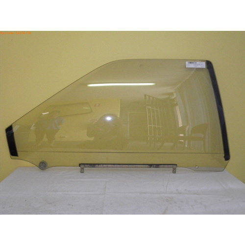 suitable for TOYOTA SOARER GZ20 - 1986 to 1991 - 2DR COUPE - PASSENGERS - LEFT SIDE FRONT DOOR GLASS - (Second-hand)
